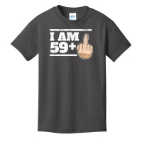 Milestone 60th Birthday   Gag Bday Joke Gift Idea 59+1 Basic Youth T-shirt | Artistshot