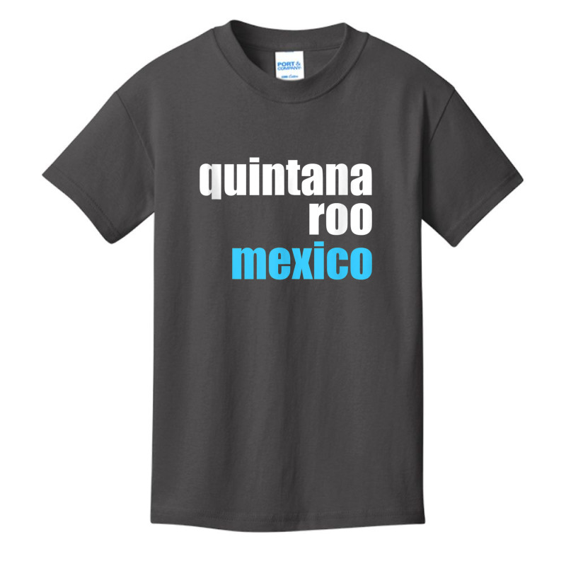 Quintana Roo Shirt Yucatan Cancun Mexico Cruise Souvenir Tank Top Basic Youth T-shirt by cm-arts | Artistshot