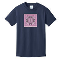 Flower Of Life Sacred Geometry Metatrons Cube Symbol Healing And Balan Basic Youth T-shirt | Artistshot