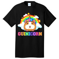 Guinea Pig Shirts For Girls Guinea Pig Unicorn Gui Basic T-shirt | Artistshot