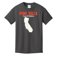 Pine Hills California Usa State America Travel Californian Basic Youth T-shirt | Artistshot