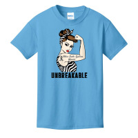 Womens Ehlers Danlos Syndrome Warrior Unbreakable Strong Woman V Neck Basic Youth T-shirt | Artistshot