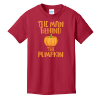 Halloween Pregnancy Man Pumpkin T Shirt Funny Party Gift Basic Youth T-shirt | Artistshot