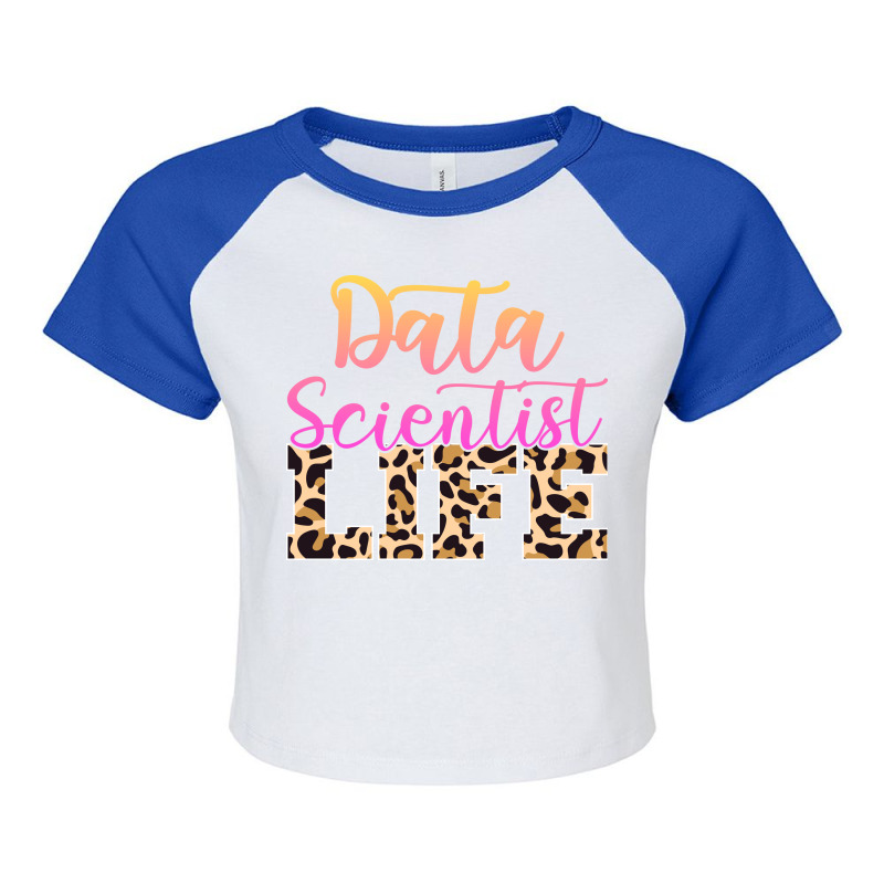 Data Scientist Life Hippie Raglan Crop Top by murviepapyiy | Artistshot