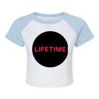 Lifetime-channel-tv Raglan Crop Top | Artistshot