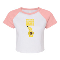 Theres_s Always Money In The Banana Stand - Arrest Raglan Crop Top | Artistshot