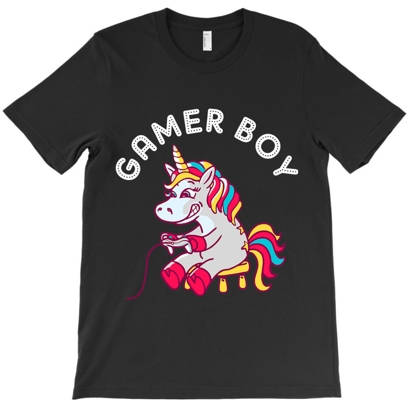 Gamer Boy Unicorn Gaming Cute Video Game T-shirt | Artistshot