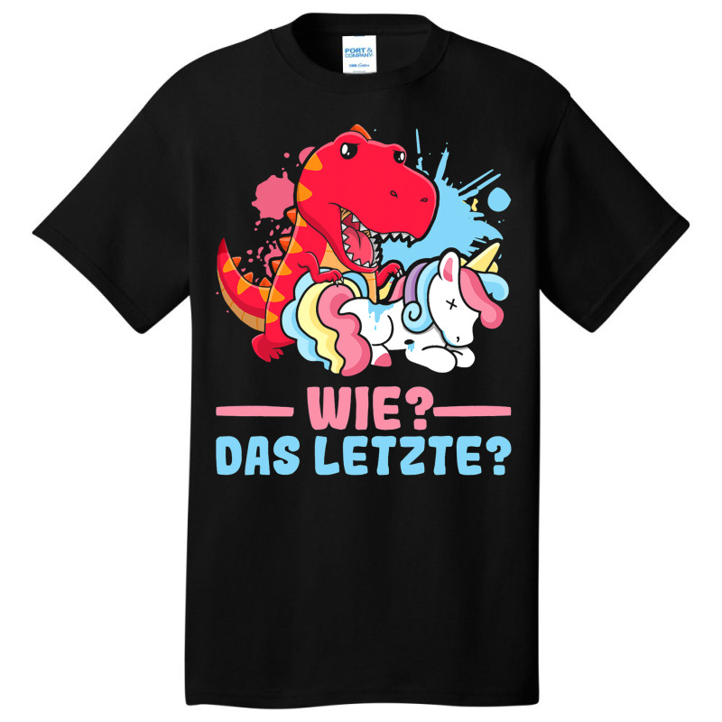 How The Last Unicorn Fans Funny Unicorn Dino Costu Basic T-shirt | Artistshot