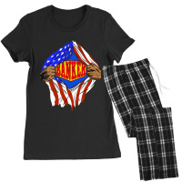 Funny Super Banker Hero Job Women's Pajamas Set | Artistshot