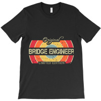 Funny Job Title Worker Retro Vintage Bridge Engine T-shirt | Artistshot