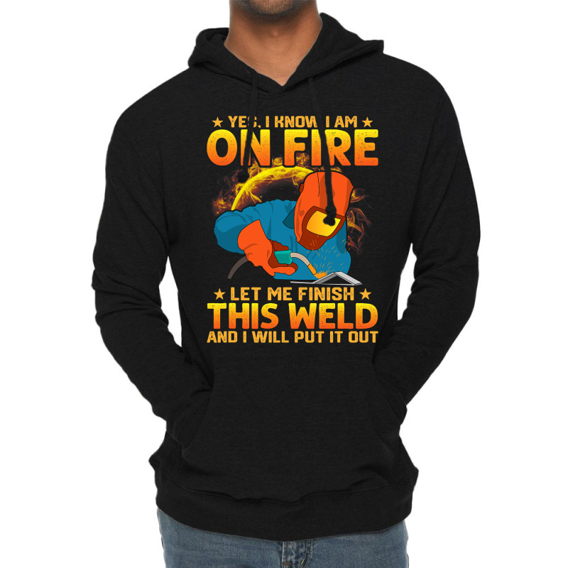 Funny Saying Welding Strong Welder Funny Quote Lightweight Hoodie | Artistshot