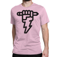 Pencil Lightning Classic T-shirt | Artistshot