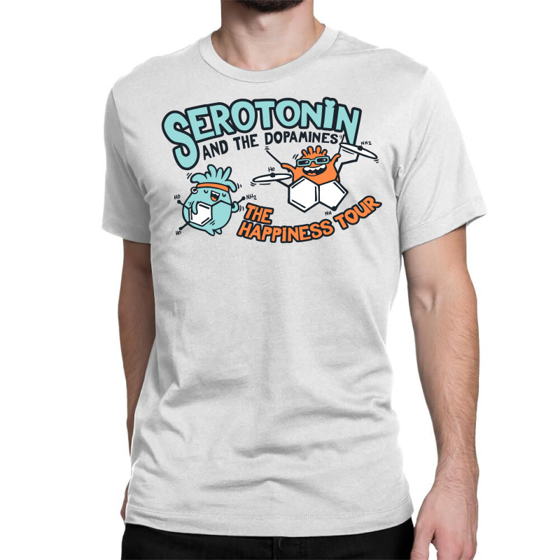 Serotonin & The Dopamines Classic T-shirt by fandysr88 | Artistshot