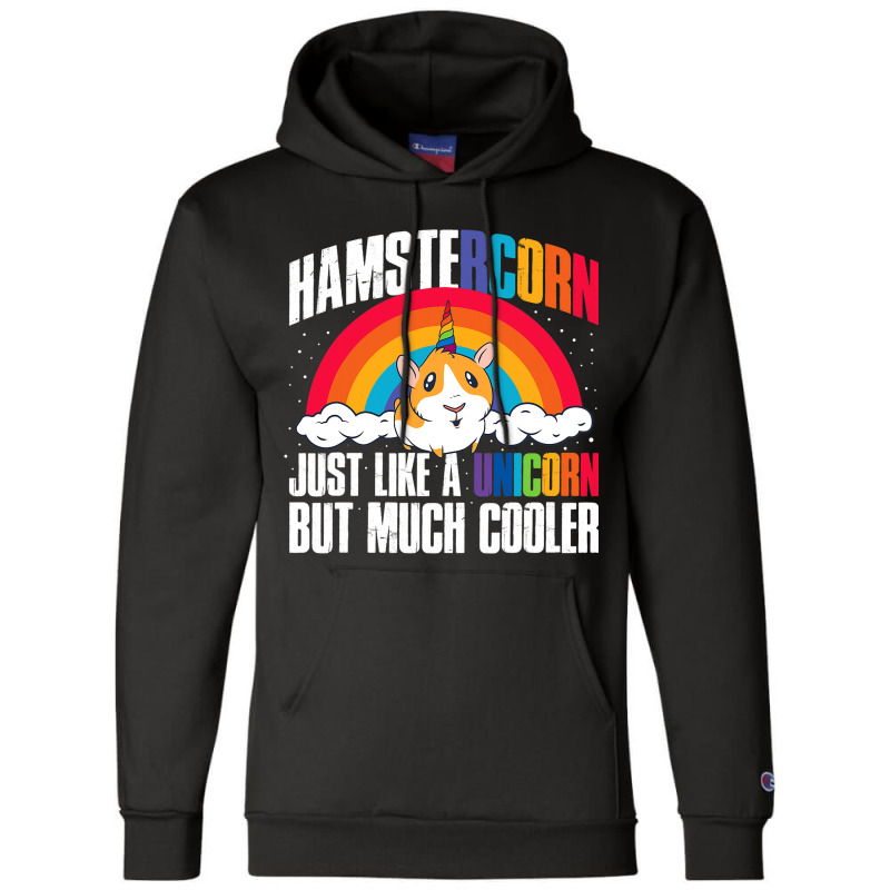 Hamster Unicorn Champion Hoodie | Artistshot