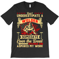 Funny Saying Welding Strong Welder Patriotic Usa U T-shirt | Artistshot