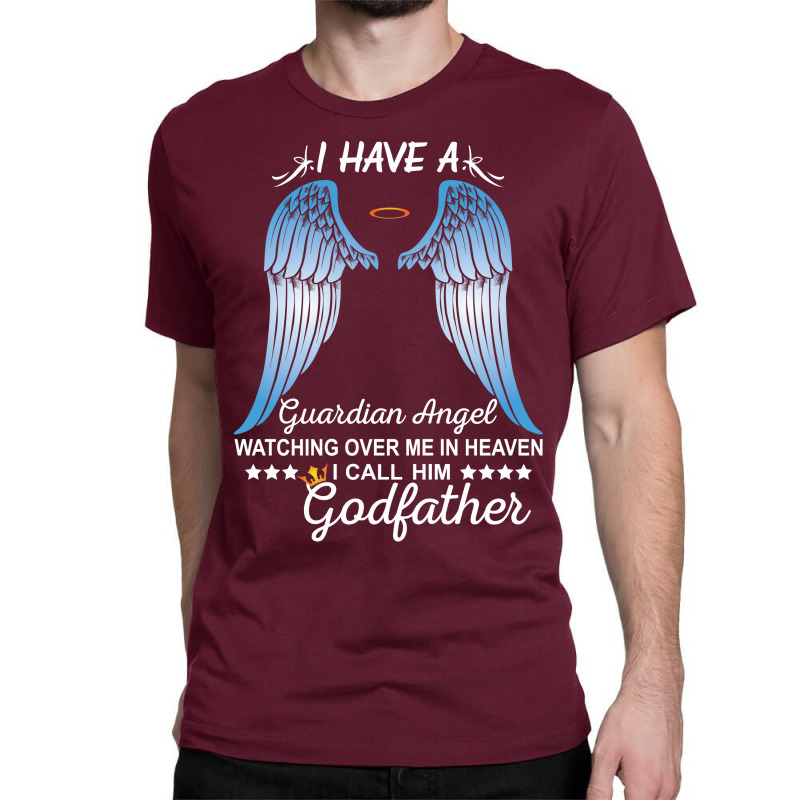 My Godfather Is My Guardian Angel Classic T-shirt by SabriAcar | Artistshot