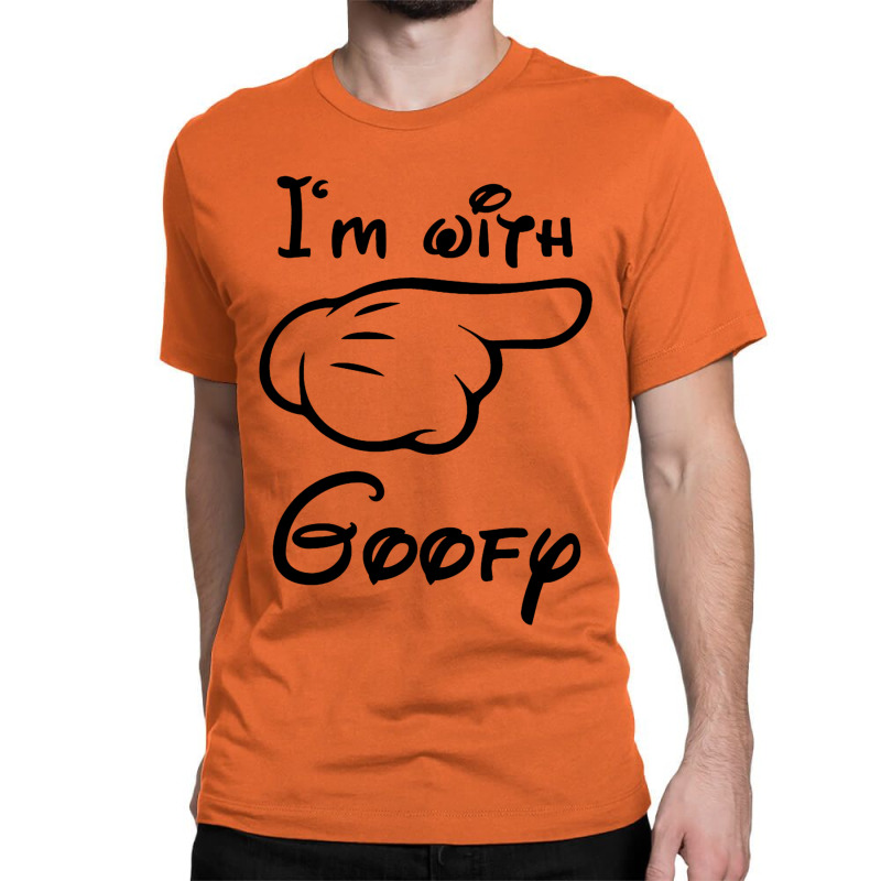 I'm With Goofy Classic T-shirt | Artistshot