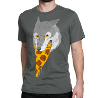 Pizza Wolf Classic T-shirt | Artistshot