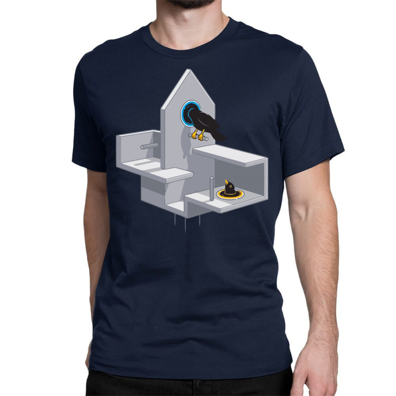 Portal Bird Classic T-shirt | Artistshot