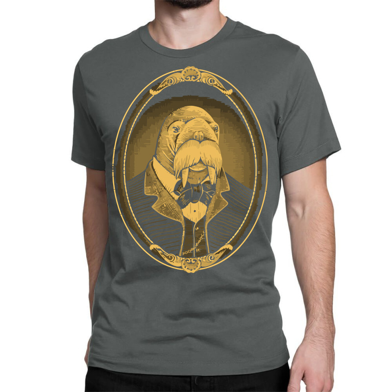 Portrait Of The Walrus As A Young Man Classic T-shirt | Artistshot