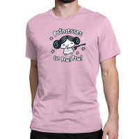 Princesses Can Pew! Pew! Too Classic T-shirt | Artistshot