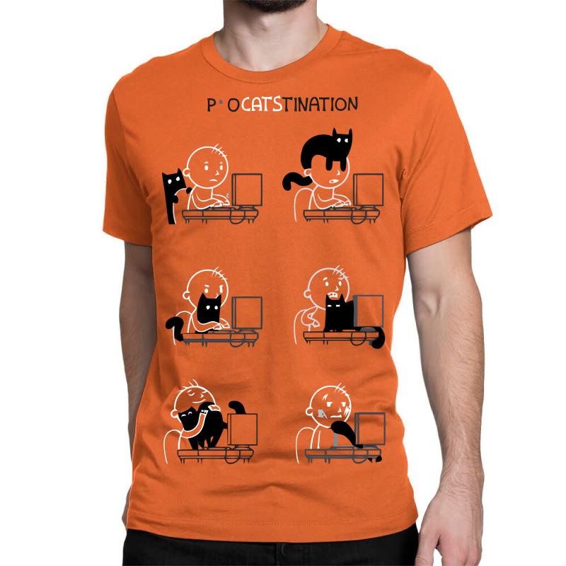 Procatstination Classic T-shirt | Artistshot