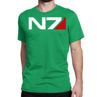 Mass Effect N7 Logo Classic T-shirt | Artistshot