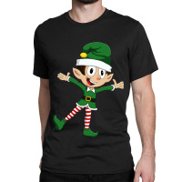 Happy Cute Little Elf Christmas Xmas Seasonal Holi Classic T-shirt | Artistshot