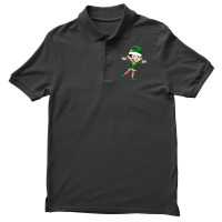 Happy Cute Little Elf Christmas Xmas Seasonal Holi Men's Polo Shirt | Artistshot