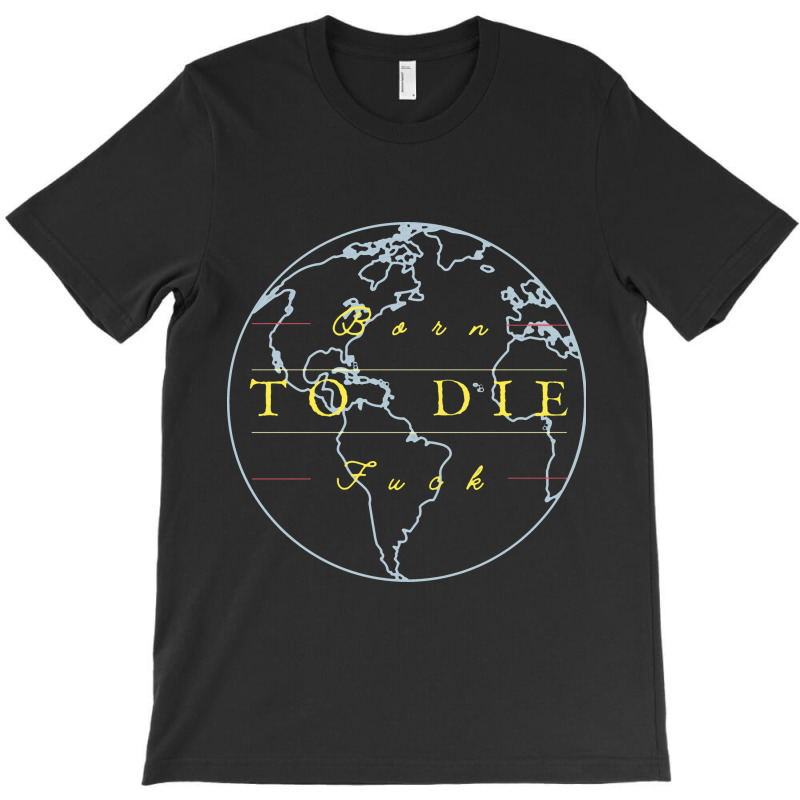 Borntodie  Globe Earth Mapping T-shirt | Artistshot