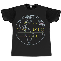 Borntodie  Globe Earth Mapping Graphic T-shirt | Artistshot