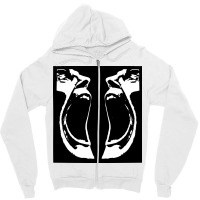 Scream Face Zipper Hoodie | Artistshot