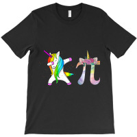 Happy Pi Day Funny Unicorn Dabbing Math For Girls T-shirt | Artistshot