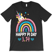 Happy Pi Day Math Teacher School Kids Rainbow Unic T-shirt | Artistshot