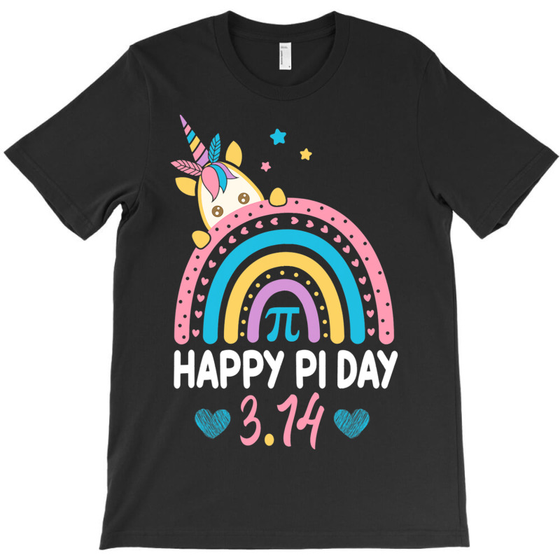 Happy Pi Day Math Teacher School Kids Rainbow Unic T-shirt | Artistshot