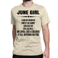 Super June Girl Classic T-shirt | Artistshot