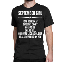 Super September Girl Classic T-shirt | Artistshot