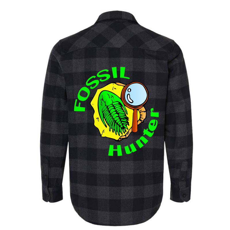 Funny Fossil For Hunter Geologist Hunting Flannel Shirt | Artistshot