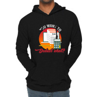 Funny Tax Season Taxation Gift Idea Taxes Lightweight Hoodie | Artistshot