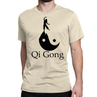 Black Silhouette Art Of Qigong Classic T-shirt | Artistshot