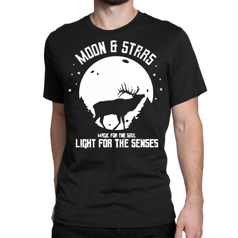 Night Deer Classic T-shirt by BLQS Apparel | Artistshot