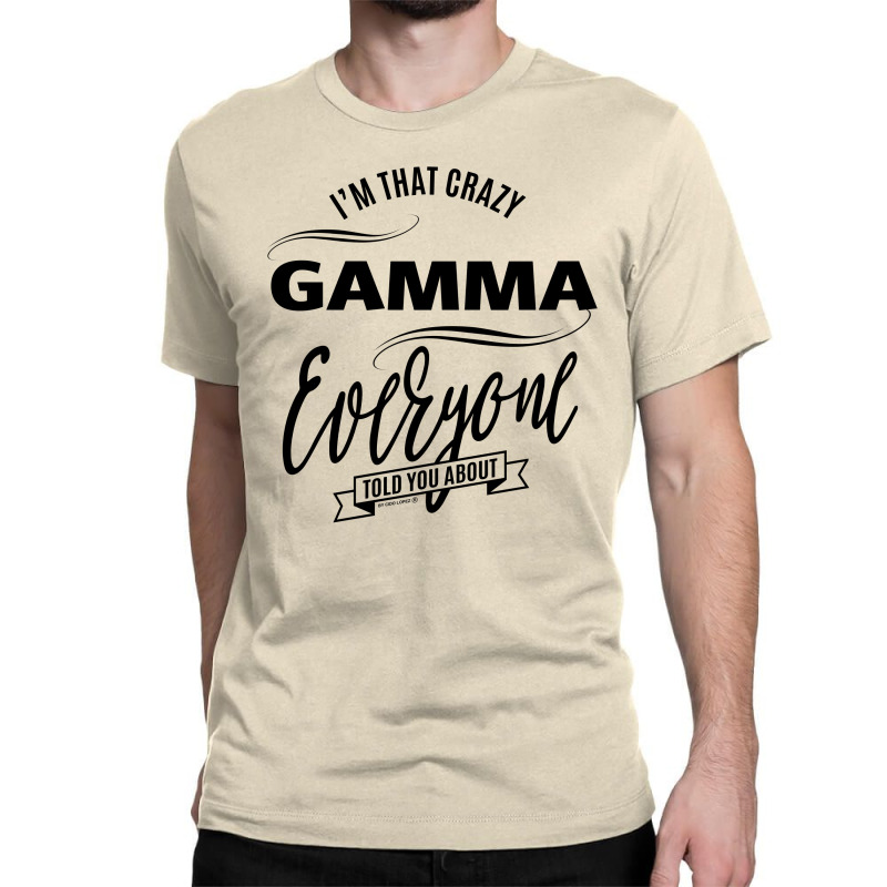 Gamma Classic T-shirt by Chris Ceconello | Artistshot