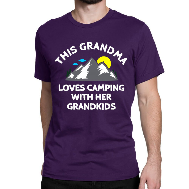 This Grandma Loves Camping With Her Grandkids Classic T-shirt by hoainv | Artistshot