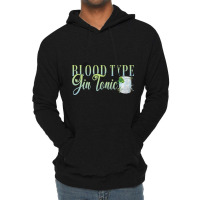 Hen Party Blood Type Gin Tonic Cocktail For Barten Lightweight Hoodie | Artistshot