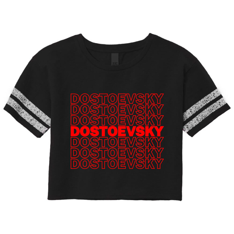 Funny Fyodor Dostoevsky Russian Literature Writer  Scorecard Crop Tee by ERICJONES | Artistshot