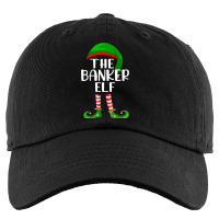 Funny The Banker Elf Matching Family Christmas Kids Cap | Artistshot