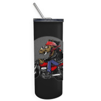 Hog Crazy Rider Skinny Tumbler | Artistshot