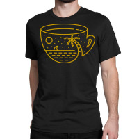 Coffee In Paradise Classic T-shirt | Artistshot