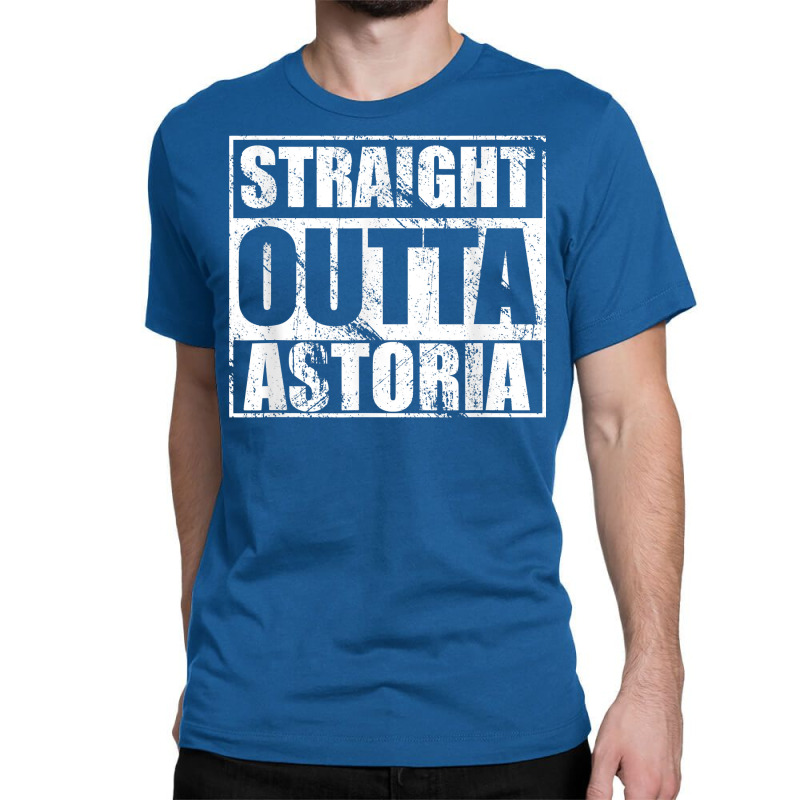 Straight Outta Astoria Shirt Queens T Shirt Nyc New York T Shirt Classic T-shirt by alayziahollars | Artistshot