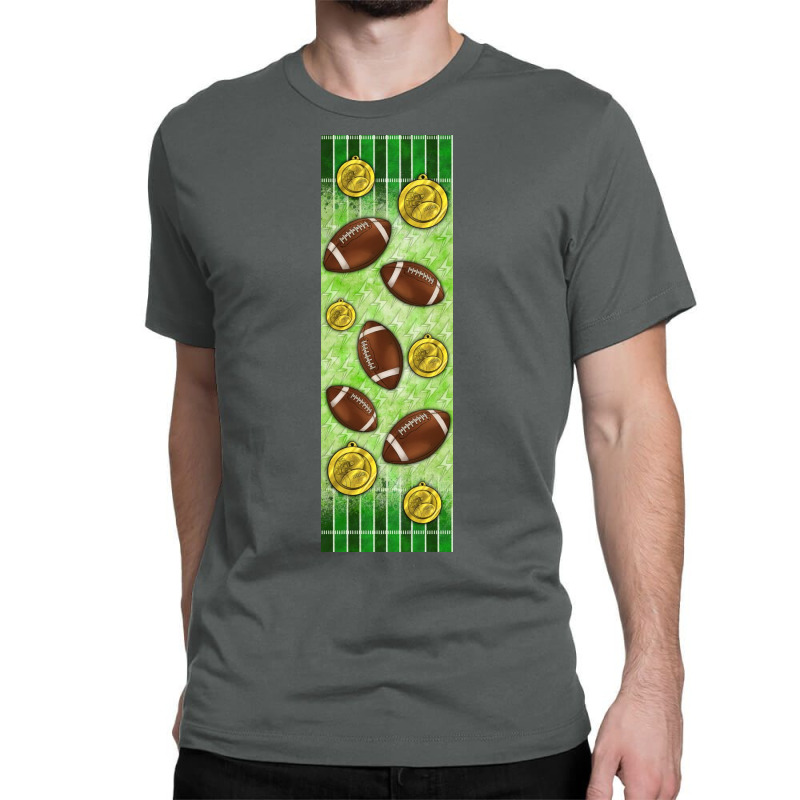 American Football With Lightning Bolt  Pen Wrap Classic T-shirt by BundleAndBundleShop | Artistshot